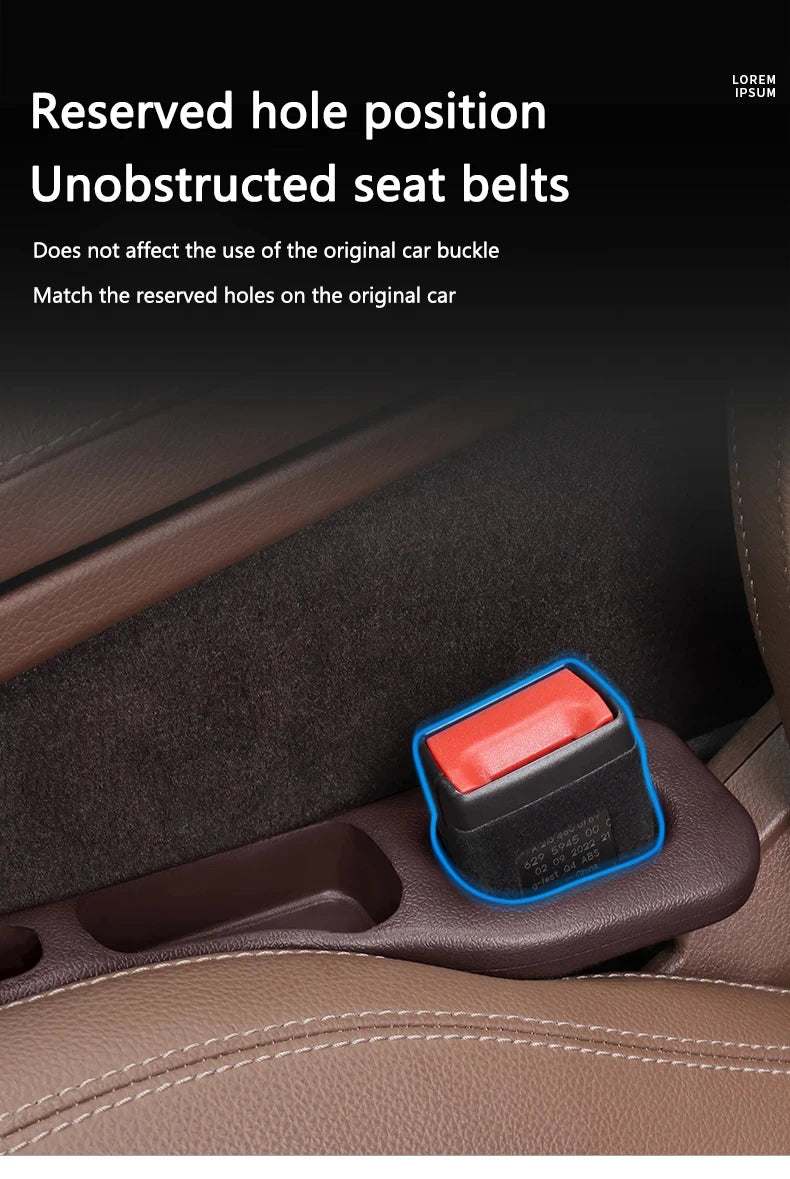 2pcs Car Seat Gap Filler