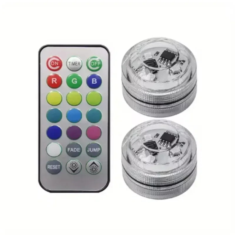 Wireless Adhesive LED Car Interior Ambient Lights