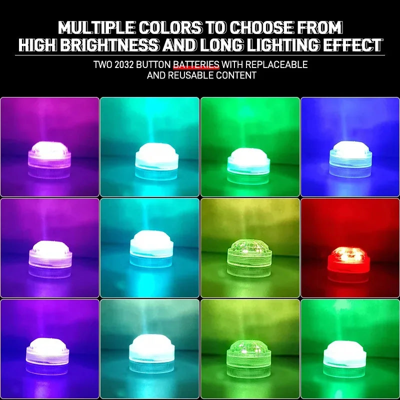 Wireless Adhesive LED Car Interior Ambient Lights