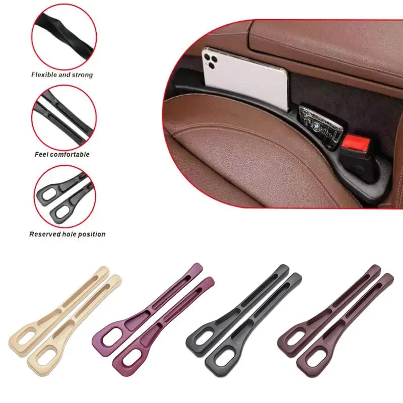 2pcs Car Seat Gap Filler