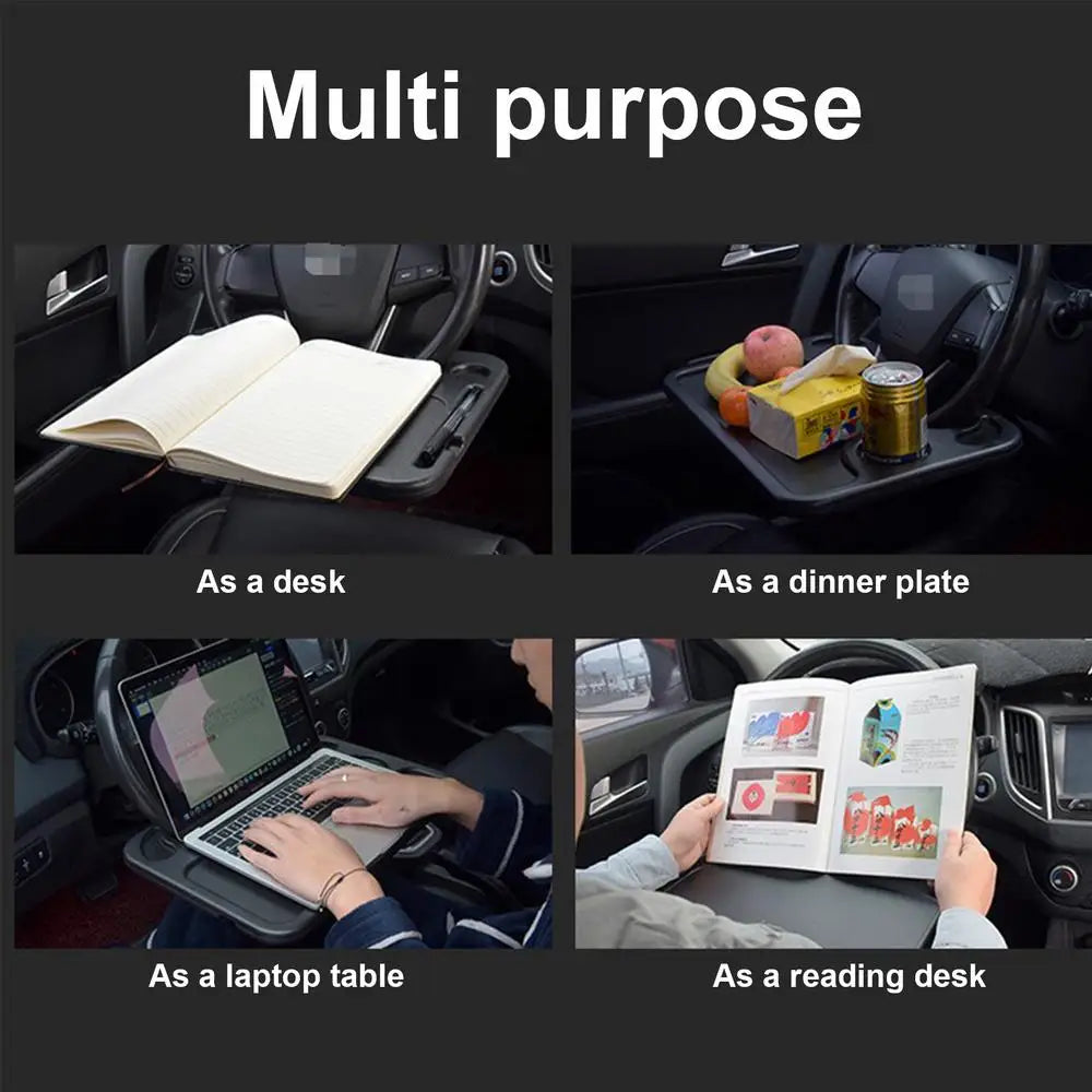 Steering Wheel Mini Dining Table Car Tray