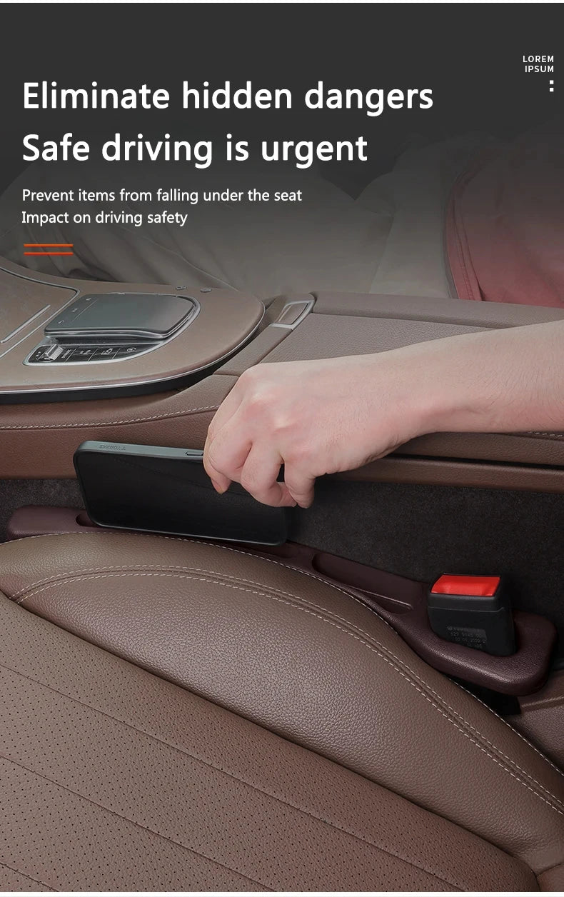 2pcs Car Seat Gap Filler